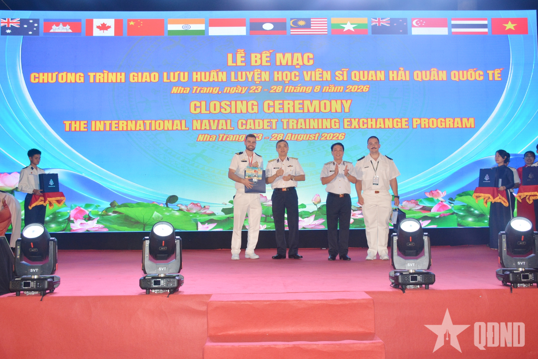 Bế mạc Chương trình giao lưu huấn luyện học viên sĩ quan hải quân quốc tế năm 2026